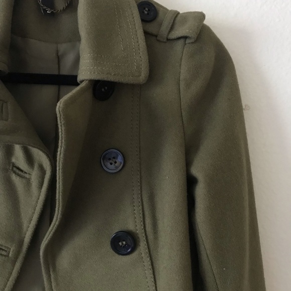 H&M Khaki Peacoat - Picture 3 of 8